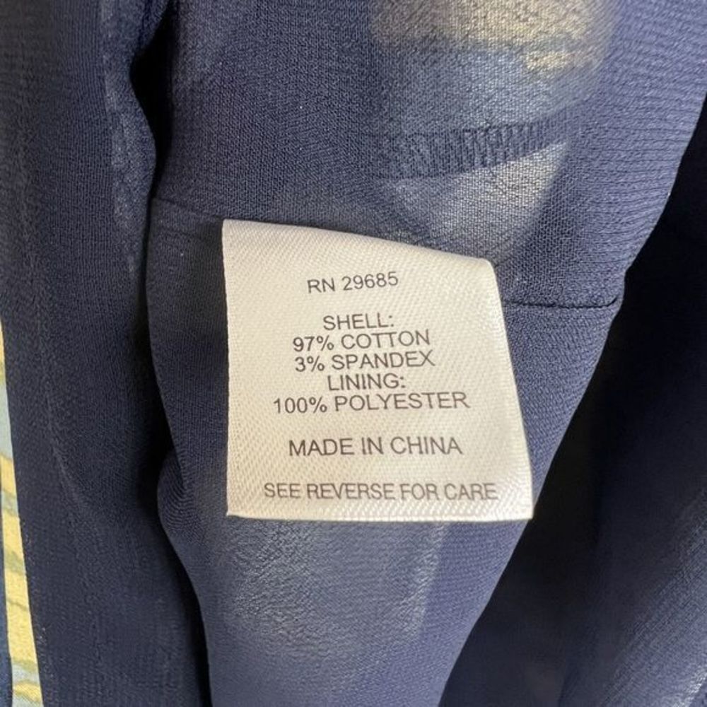 Pendleton Womens Multicolored Abstract Cap Sleeve… - image 7